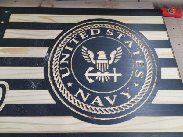 Military Flag Personalized - Image 2